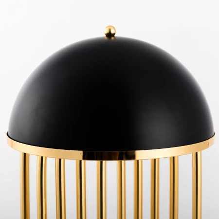 Designerska lampa stołowa Dolce Vita Czarno - złota ST-1602 black - Step Into Design